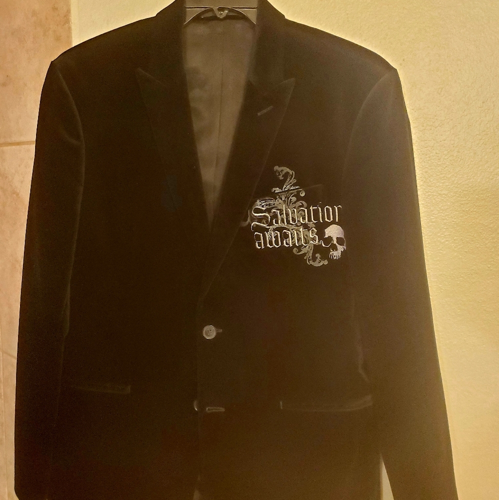 EXPRESS Men's Black Velvet Blazer